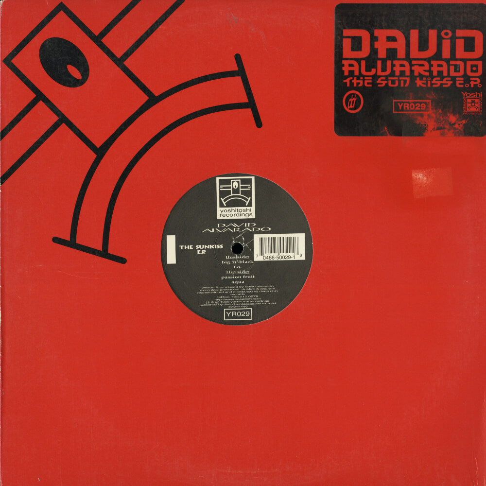 David Alvarado – The Sun Kiss E.P. (Red Cover)
