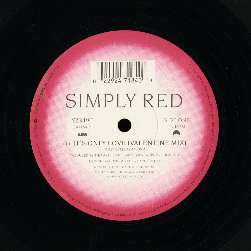 Simply Red – It's Only Love (Valentine Mix)